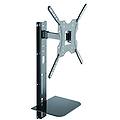 bp0048 supporto da parete per tv a schermo piatto 139 7 cm (55 ) nero acciaio inossidabile
