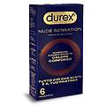 nude sensation preservativi in nitrile ultra sottili extra lubrificati regular 6 pezzi