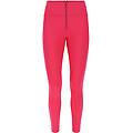 pantaloni push up wr. up vita alta 7/8 tessuto tecnico fuchsia purple donna xxs