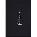 maglia manica lunga in costina slim fit e dettaglio cut-out nero donna xxs