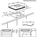piano cottura induzione to64im0bib nero