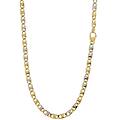 collana uomo oro giallo bianco gl101145