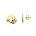 orecchini donna oro bianco giallo 9 kt gl-son253728
