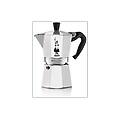 moka express 6 tazze manico anti scottatura adatta a piani cottura gas 270 ml alluminio
