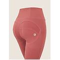 pantaloni push up wr. up vita alta superskinny in cotone whitered rose donna large