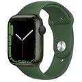 watch series 7 gps 45mm cassa in alluminio verde con cinturino sport verde