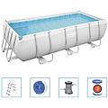 power steel set piscina rettangolare 404x201x100 cm