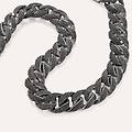 bracciale catena man code acciaio collezione man code bianco