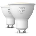 lampadina intelligente hue 929003666902 gu10 white ambiance bluetooth x2 dimmerabile