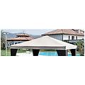 ac top copertura x gazebo legno 3x3poliest. beige