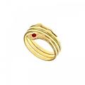 anello serpente a 3 fili oro giallo 803321709024