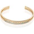 bangle golden dream placcato oro giallo pietra sintetica cubic zirconia collezione golden dream