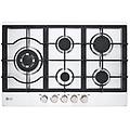 cbgz3016s piano cottura a gas 75cm 11 5kw 5 bruciatori griglie in ghisa piatto inox