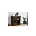kommode mango 70x45x70 braun lackiert railway #424