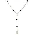 collana donna oro bianco gl100304