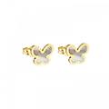 orecchini farfalla donna in oro 803321733451