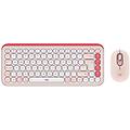 tastiera pop icon combo wireless scissor layout ita rosa mouse incluso