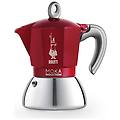 industrie s. p. a. caffettiera moka induction rossa 4tz