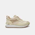 sneaker da donna beige
