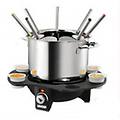 fondue unold 48645 1 5 l 1000w 8 persone acciaio inox termostato