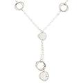 collana donna oro bianco gl100317