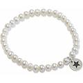 bracciale di perle donna argento 925 gioiello yel301-s6