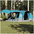 - tenda da campeggio a tunnel per 5 persone blu impermeabile