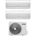 2cp001hf + 2cp001if + 2cp001pf climatizzatore dual split inverter 9000 + 12000 btu condizionatore