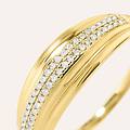 anello fascia sophia oro giallo diamante collezione sophia misura 52 oro giallo