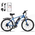 bicicletta elettrica per adulti 26. e-bike. 30-50 km. rcb-rk15