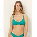 bralette del costume con coppe estraibili in fish tale essentials / verde smeraldo / 3 verde