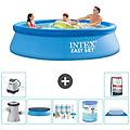 - piscina fuori terra in giro 305x76 cm blu include accessori coordinati a927
