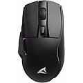 skiller sgm50w mouse nero cablato e wireless 6400 dpi