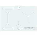 - piano cottura eiv83443bw a induzione 4 zone cottura da 80 cm colore bianco