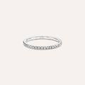 anello eternity claire oro bianco cubic zirconia collezione claire misura 49 oro bianco