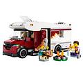 camper van delle vacanze d'avventura ( 385 pz ) city great vehicles 6a+ 60454
