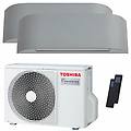 condizionatore haori dual split 9000+9000 btu inverter a++ wifi unità esterna 5 2 kw