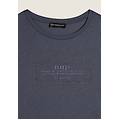 t-shirt donna lunga con spacchi e grafica brillante turbulence donna extra small