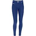 pantaloni push up wr. up skinny in tessuto navetta tinto in capo navy peony donna extra small