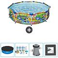 - piscina fuori terra in giro 274x66 cm multi include accessori coordinati cb3