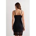 sottoveste in modal pretty flowers donna nero taglia m
