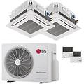 condizionatore cassetta 4 vie ct dual split 12000+12000 btu inverter a+++ unità esterna 6. 15