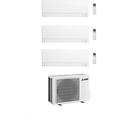 climatizzatore trial split linea plus msz-ay vgk 9+9+12 con mxz-3f68vf inverter r-32 wi-fi classe