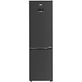 b7rcne407hxbr frigorifero combinato libera installazione 355 litri classe energetica b nero-acciaio