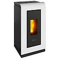 stufa a pellet 11 9 kw king 14. 0 bianca cod. 2000059097