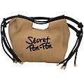 borsa a braccio quira-raffia-small beige