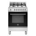 bertazzoni futura ftr664exv/24 cucina elettrico gas nero acciaio inox a