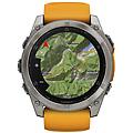 fenix 8 amoled 51mm orologio multifunzione orange 51 mm