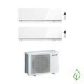 kirigamine zen condizionatore dualsplit 7000 12000 btu bianco wifi codice prod msz-ef[22][35]vgkw