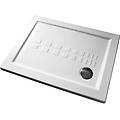 piatto doccia serie ito in ceramica bianco 70x100 cm h 5 5 cm piletta ø 90 mm